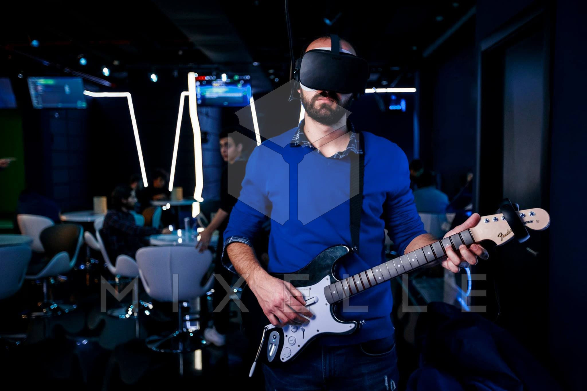 Аренда аттракциона "Гитары (Rock Band VR)" на выездное мероприятие 