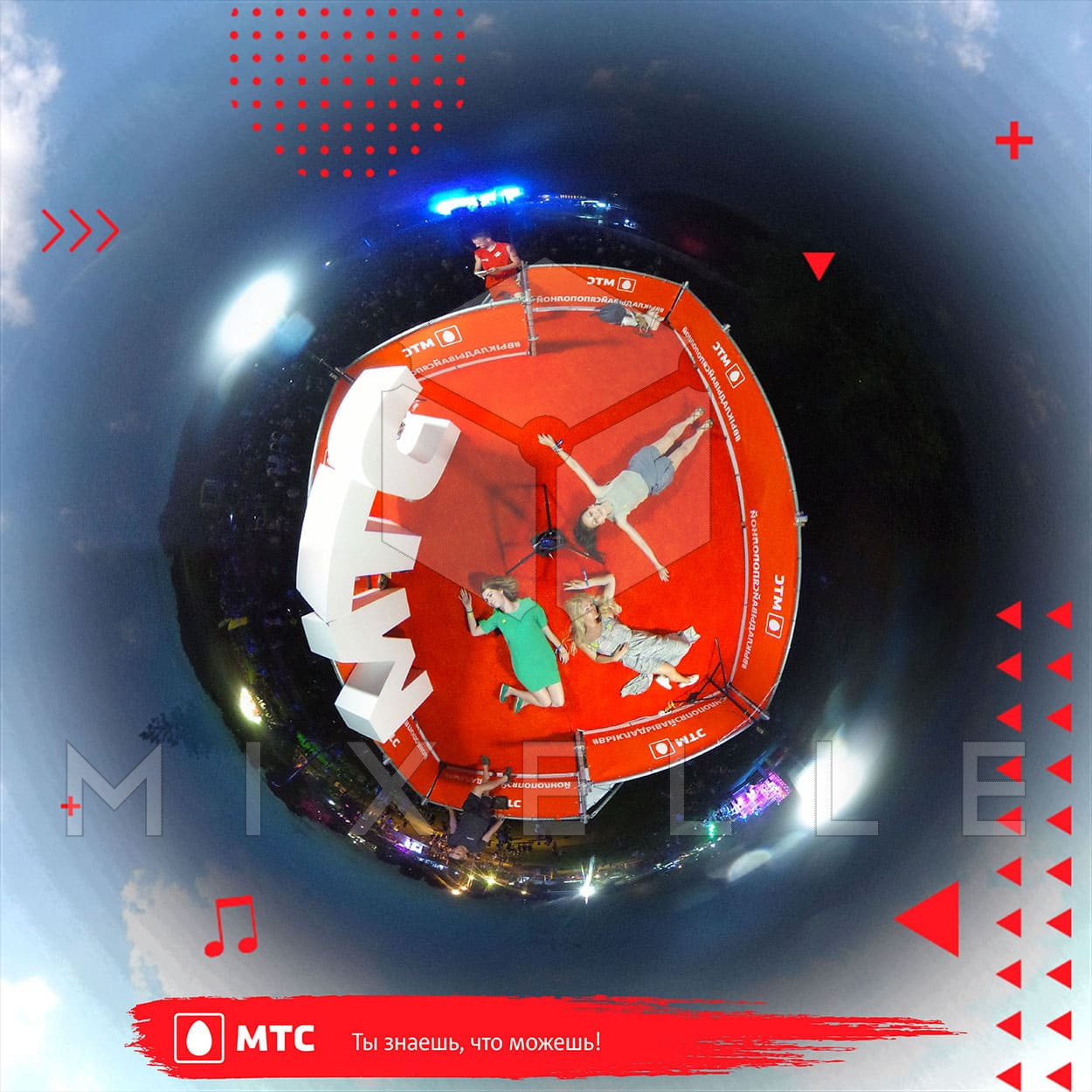 Создание 3Д фото 360 с эффектом Tiny Planet на мероприятии в Москве или в любой точке России