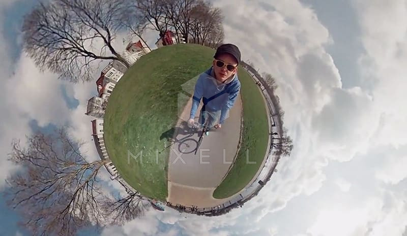 Создание 3Д фото 360 с эффектом Tiny Planet на мероприятии в Москве или в любой точке России