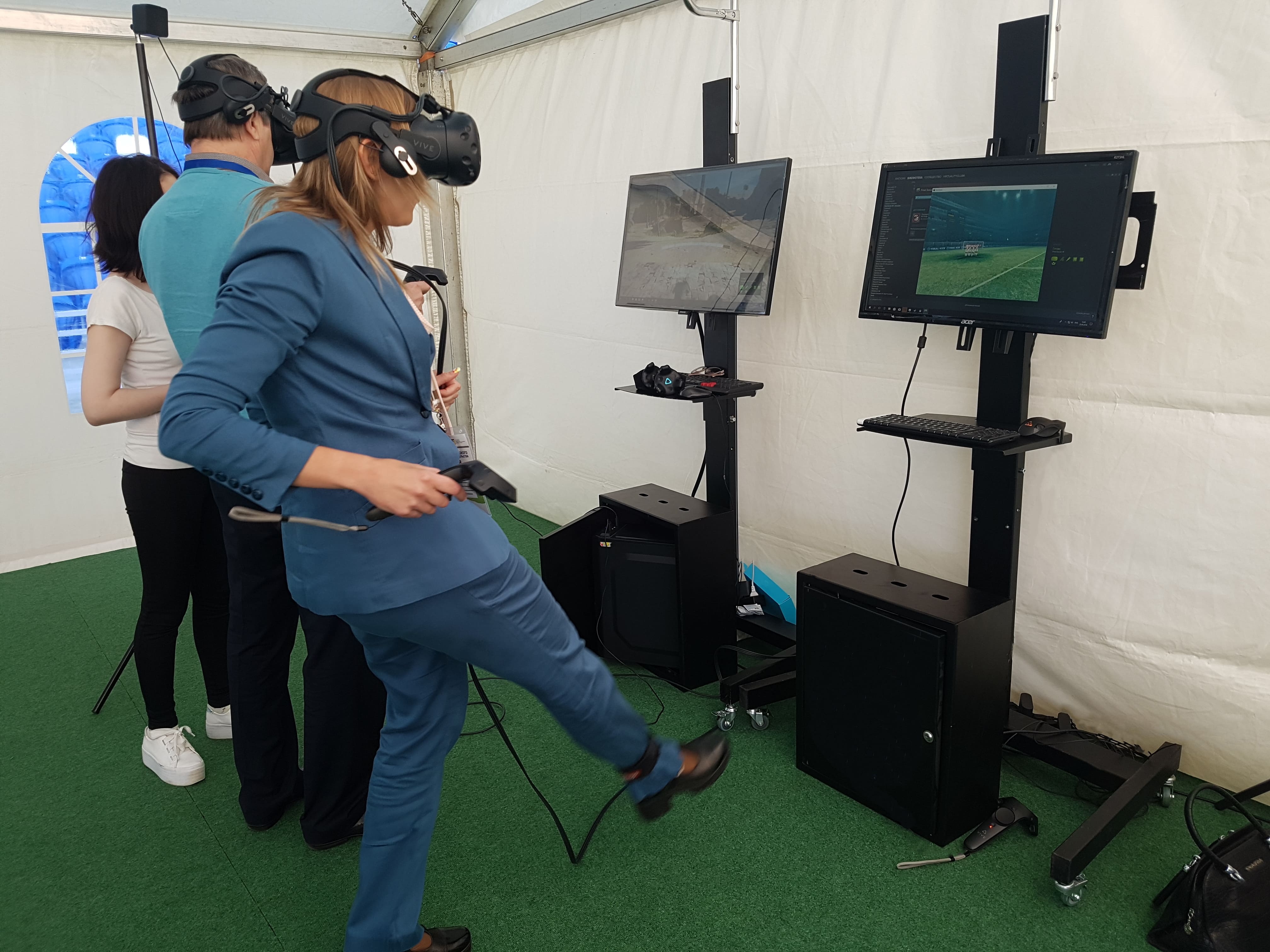 Аренда аттракциона "VR Футбол" на выездное мероприятие