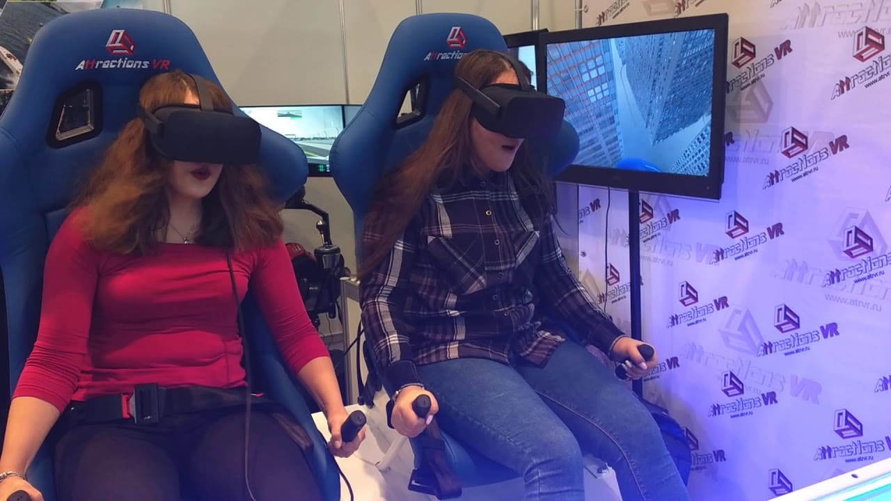 Аренда двухместного VR аттракциона StarVR Duo